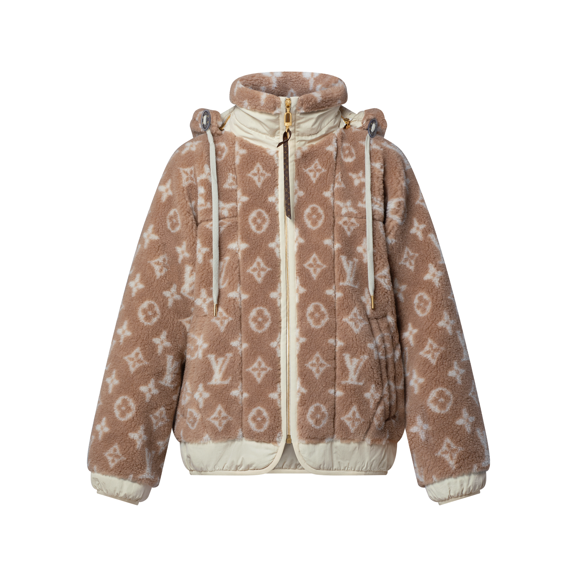 Monogram Fleece Hooded Jacket - Women - Ready-to-Wear | LOUIS